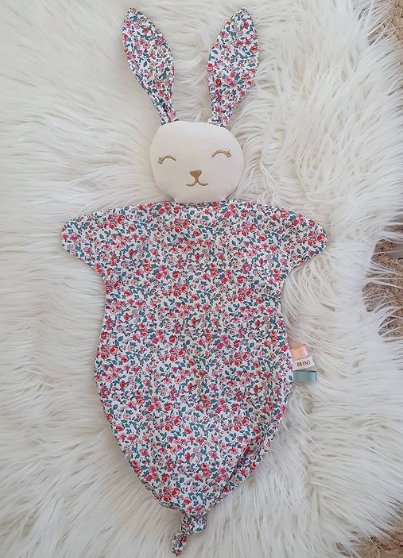 Baby Comforter (LIBERTY flat bunny)