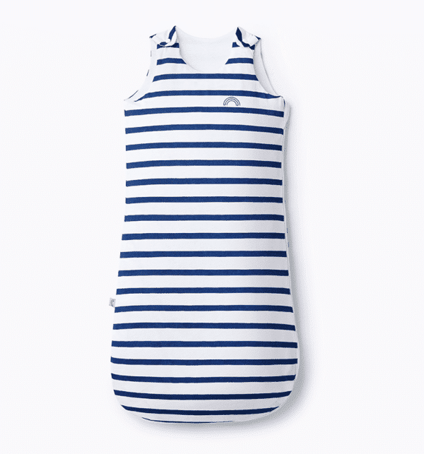 Sleeping bag (Navy stripes)